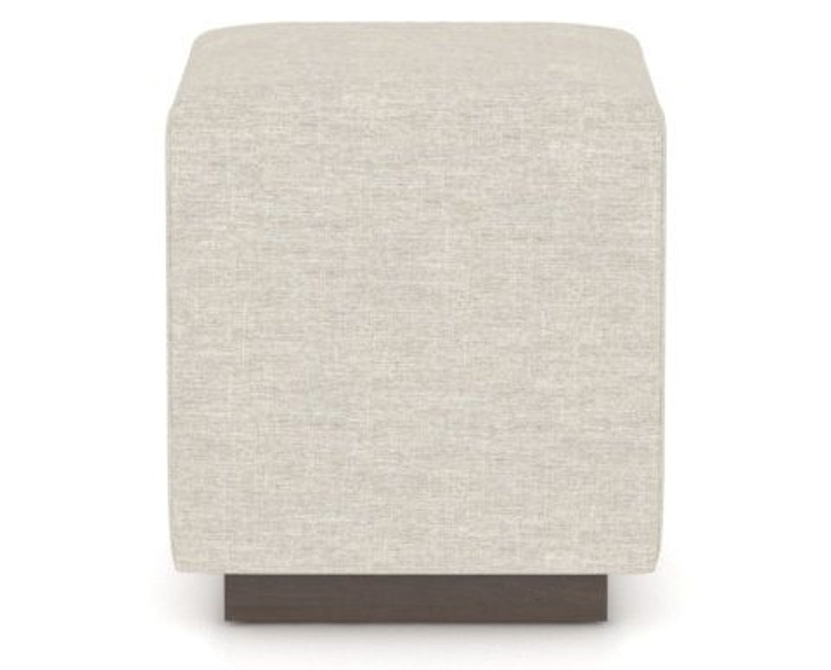 Canadel Loft Upholstered Bench 5169 in TB Fabric and 29 Hazelnut Washed, front view