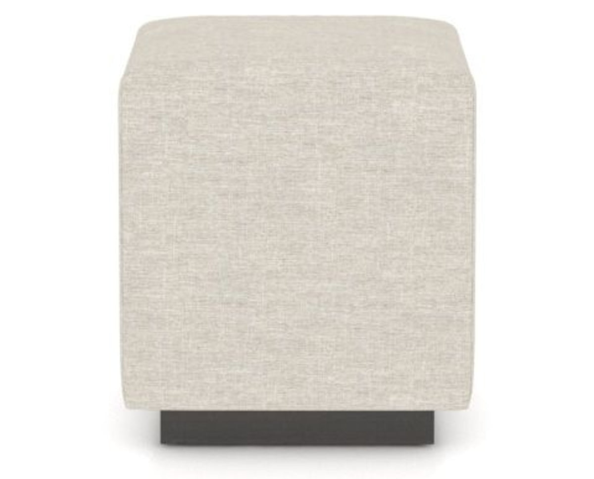 Canadel Loft Upholstered Bench 5169 in TB Fabric and 59 Davy's Grey, front view