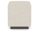 Canadel Loft Upholstered Bench 5169 in TB Fabric and 59 Davy's Grey, side view