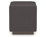 Canadel Loft Upholstered Bench 5169 in XU Faux Leather and 29 Hazelnut Washed, side view