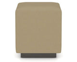 Canadel Loft Upholstered Bench 5169 in XY Faux Leather and 59 Davy's Grey, side view