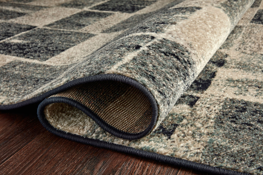 Bowery Rug 03 | Storm / Sand