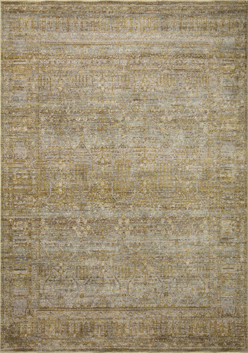 Bradbury Rug 02 | Dove / Gold