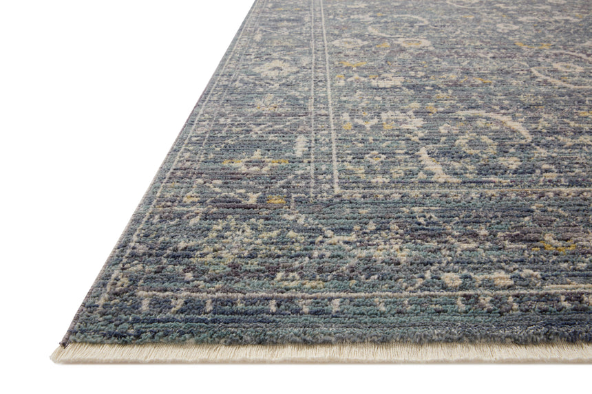 Bradbury Rug 03 | Ocean / Gold