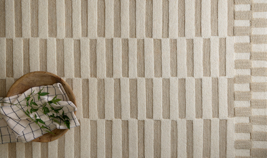 Bradley Rug 02 | Ivory / Beige