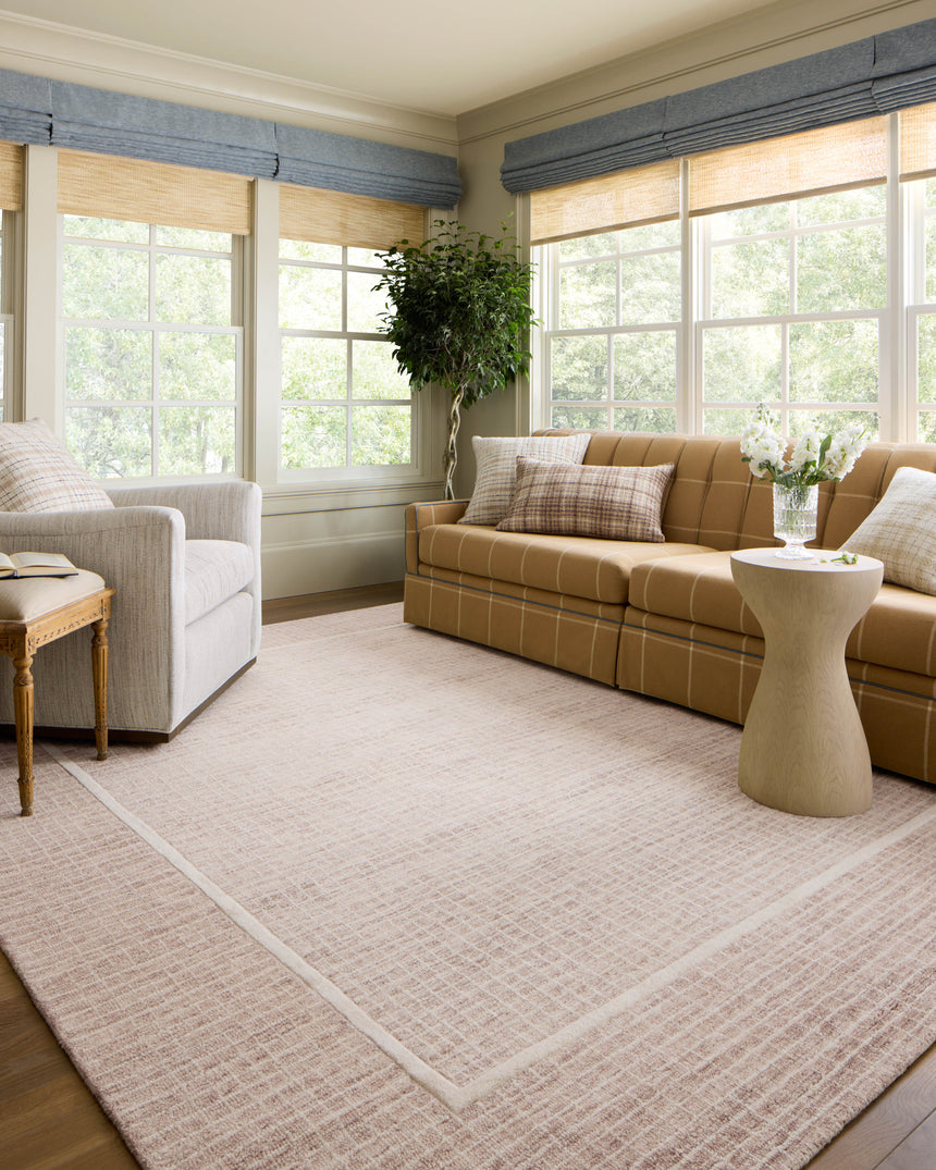 Briggs Rug 01 | Blush / Ivory