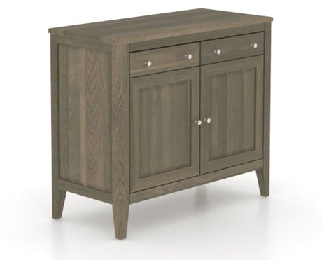 Canadel Buffet 3800 in 08 Shadow, three-quarter view