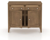 Canadel Buffet 3800 in 25 Pecan Washed, open view