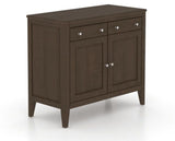 Canadel Buffet 3800 in 29 Hazelnut Washed, three-quarter view