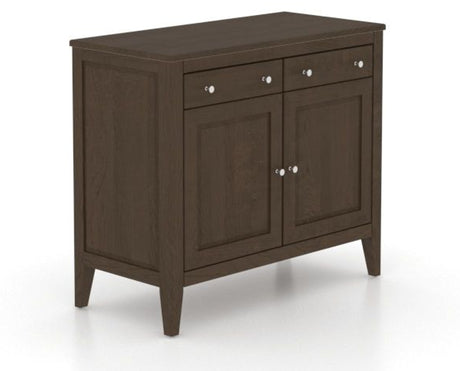 Canadel Buffet 3800 in 29 Hazelnut Washed, three-quarter view