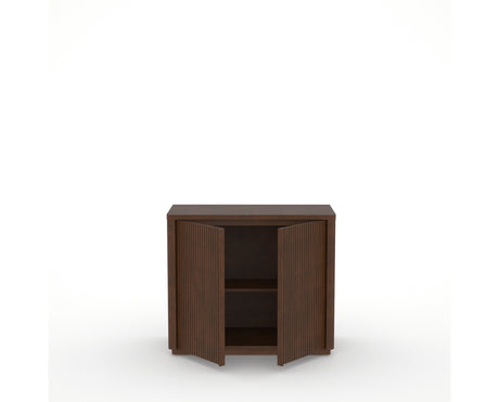 Canadel Modern Channel 40 Buffet in Cognac Washed, open view