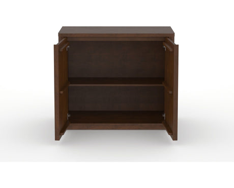 Canadel Modern Channel 40 Buffet in Cognac Washed, fully open view