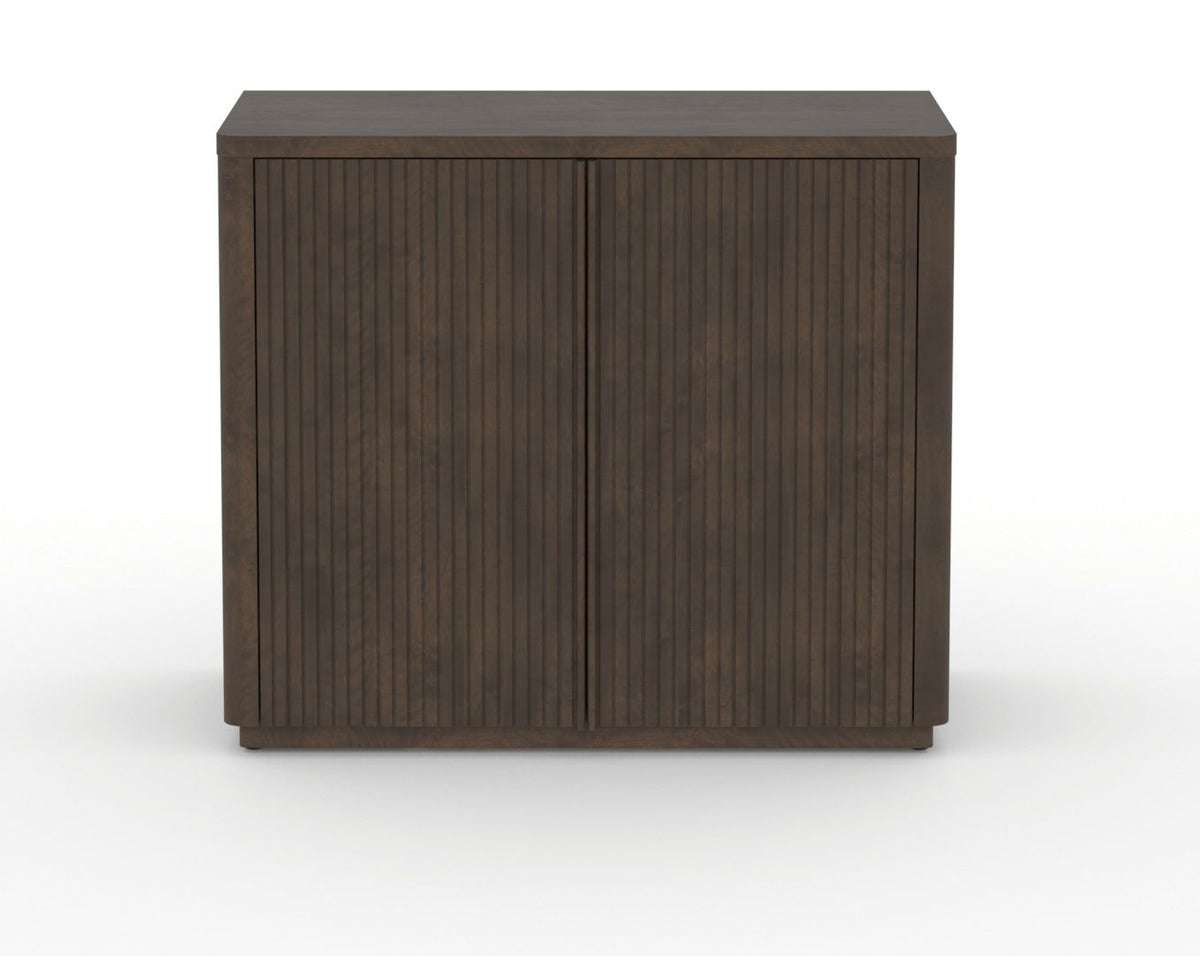 Canadel Modern Channel 40 Buffet in Hazelnut Washed, front view