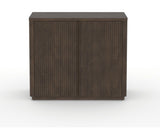 Canadel Modern Channel 40 Buffet in Hazelnut Washed, front view