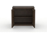 Canadel Modern Channel 40 Buffet in Hazelnut Washed, fully open view