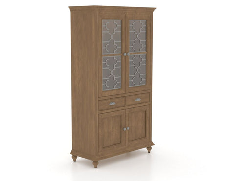 Canadel Buffet 4172 in 25 Pecan Washed, three-quarter view