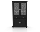 Canadel Buffet 4172 in Midnight Black Washed, front view