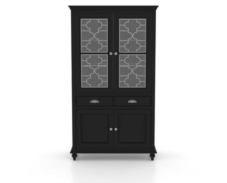Canadel Buffet 4172 in Midnight Black Washed, front view