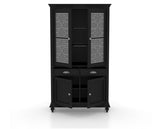 Canadel Buffet 4172 in Midnight Black Washed, open view
