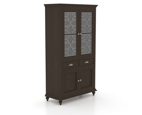 Canadel Buffet 4172 in 59 Davy's Grey, three-quarter view