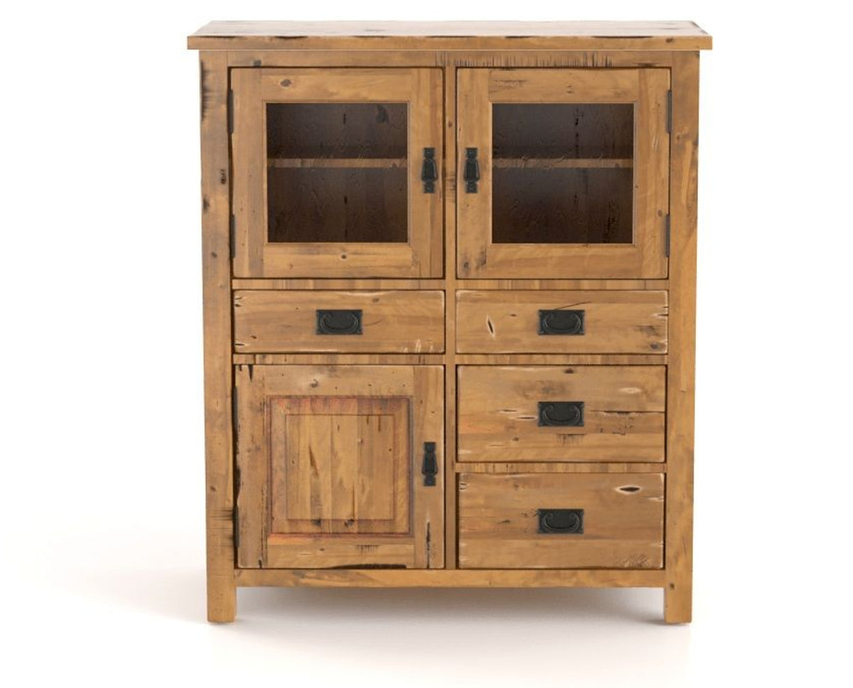 Canadel Champlain Buffet 4248 in 01 Honey Washed, front view