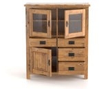 Canadel Champlain Buffet 4248 in 01 Honey Washed, open view