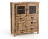 Canadel Champlain Buffet 4248 in Oak Washed, three-quarter view