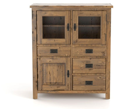 Canadel Champlain Buffet 4248 in Oak Washed, front view