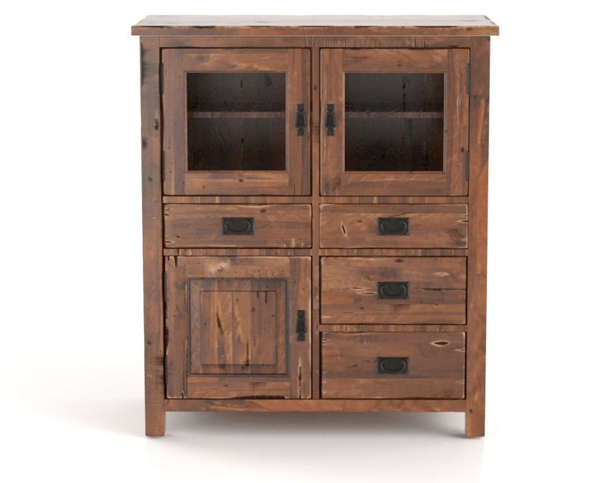 Canadel Champlain Buffet 4248 in 33 Spice Washed, front view