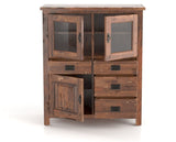 Canadel Champlain Buffet 4248 in 33 Spice Washed, open view