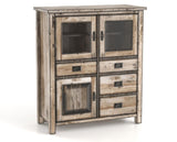 Canadel Champlain Buffet 4248 in 72 Heritage Nature, three-quarter view