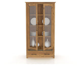 Canadel Champlain Farmhouse Buffet in Honey Washed, open view