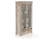 Canadel Champlain Farmhouse Buffet in Heritage Nature, three-quarter view