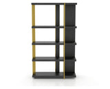 Canadel Modern Buffet 4678 in 09 Dark Smoke and M1, front view
