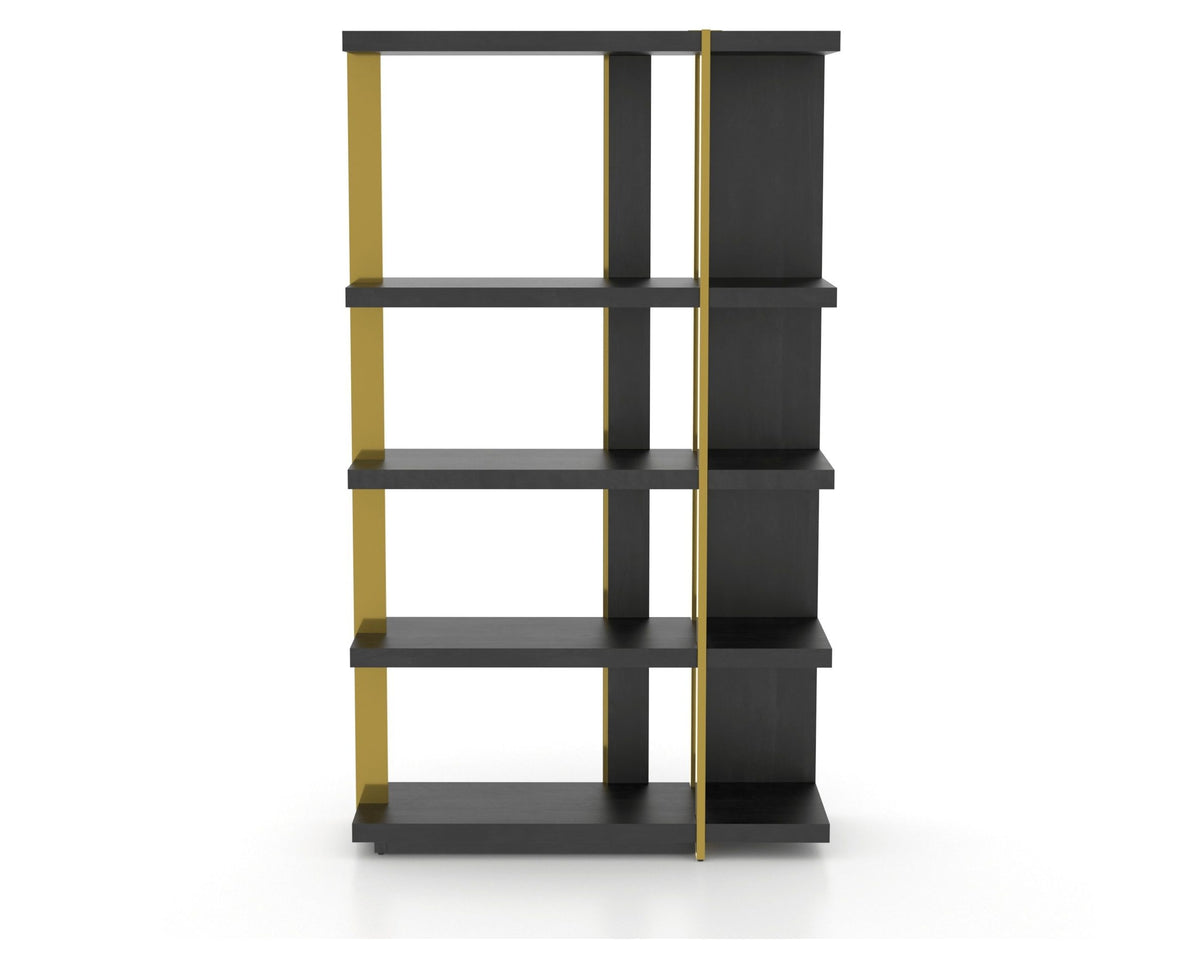 Canadel Modern Buffet 4678 in 09 Dark Smoke and M1, front view