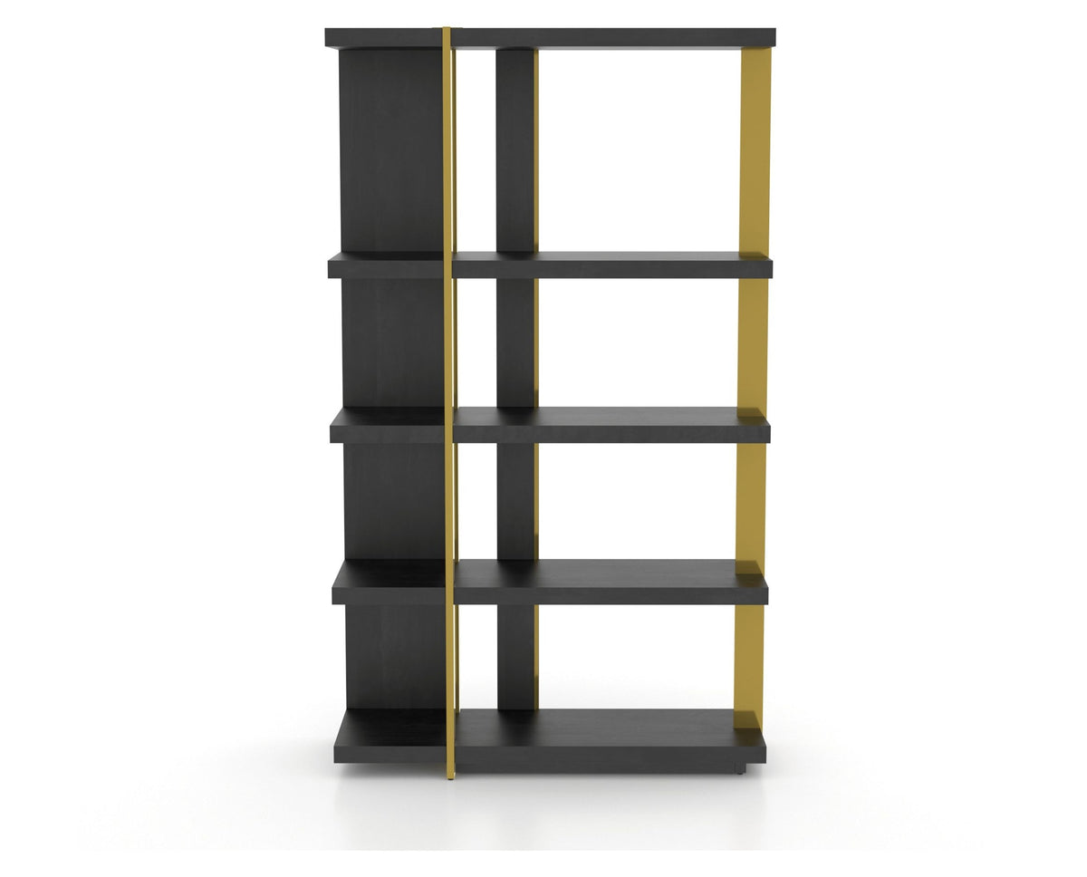 Canadel Modern Buffet 4678 in 09 Dark Smoke and M2, front view