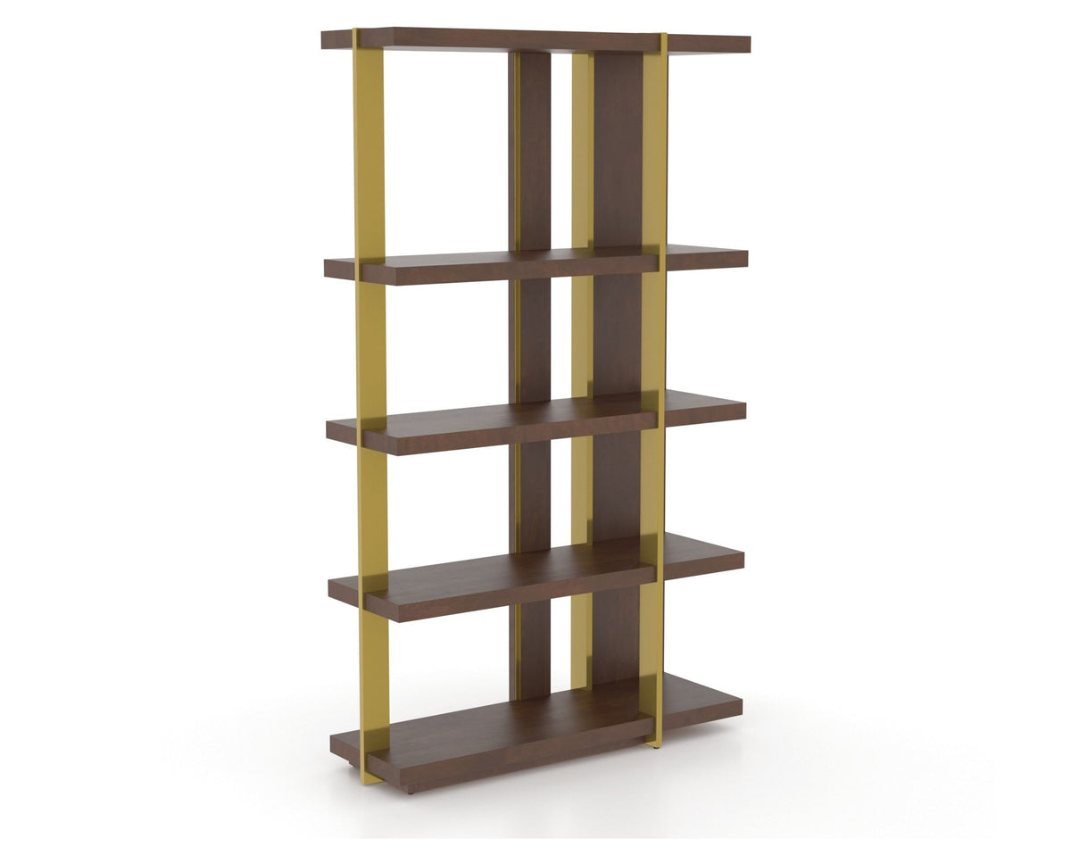 Canadel Modern Buffet 4678 in 19 Cognac Washed and M1, three-quarter view