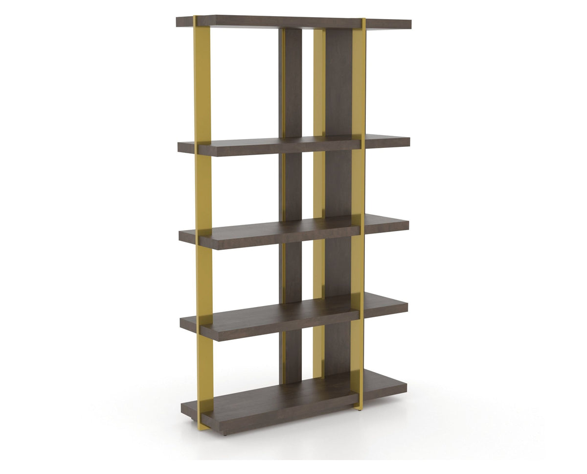 Canadel Modern Buffet 4678 in 29 Hazelnut Washed and M1, three-quarter view