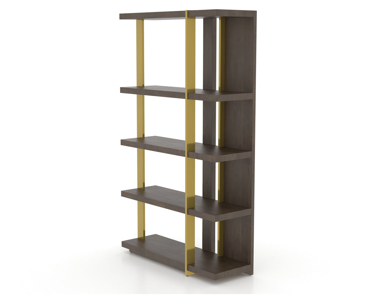 Canadel Modern Buffet 4678 in 29 Hazelnut Washed and M1, open view