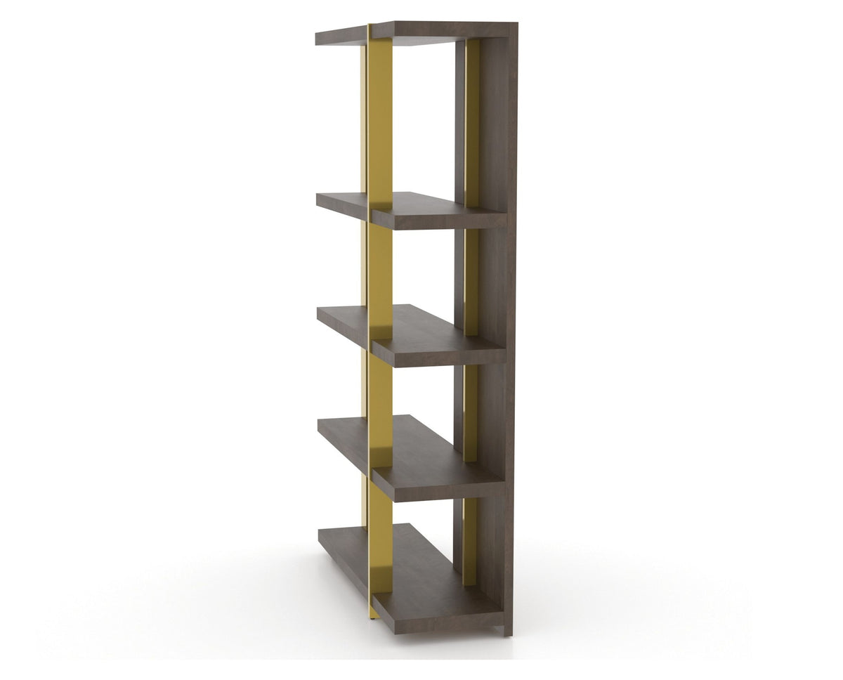 Canadel Modern Buffet 4678 in 29 Hazelnut Washed and M1, fully open view