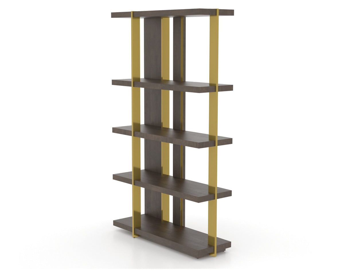 Canadel Modern Buffet 4678 in 29 Hazelnut Washed and M2, open view