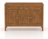 Canadel Buffet 4800 in Oak Washed, front view