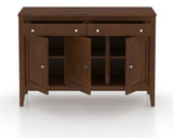 Canadel Buffet 4800 in 19 Cognac Washed, open view