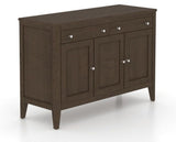 Canadel Buffet 4800 in 29 Hazelnut Washed, three-quarter view