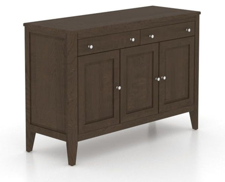 Canadel Buffet 4800 in 29 Hazelnut Washed, three-quarter view