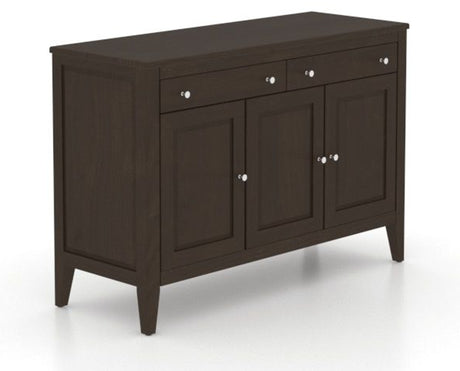 Canadel Buffet 4800 in 59 Davy's Grey, three-quarter view