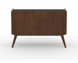 Canadel Downtown Legz Mini Buffet in Cognac Washed, front view