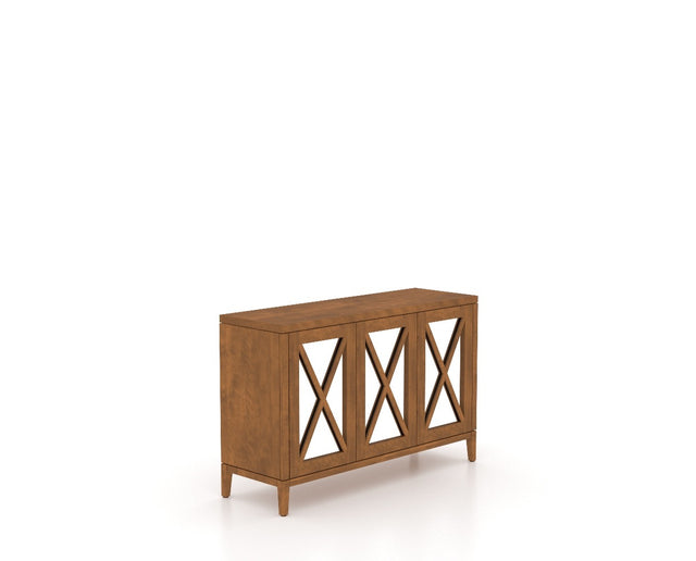 Canadel Core Buffet 5132 in Oak Washed, three-quarter view