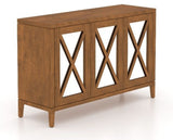 Canadel Buffet 5132 in Oak Washed, three-quarter view