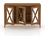 Canadel Buffet 5132 in Oak Washed, open view